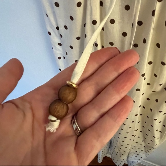 ZARA Polka Dot Lace-Up Dress Size M | Screen Worn on The Boys - Picture 12 of 15